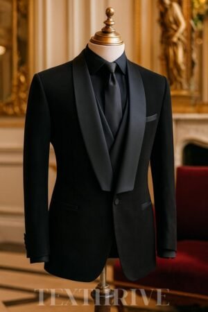Black tuxedo